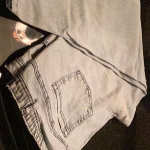 NWOT DG2 Stretch acid washed XL Blue jeans